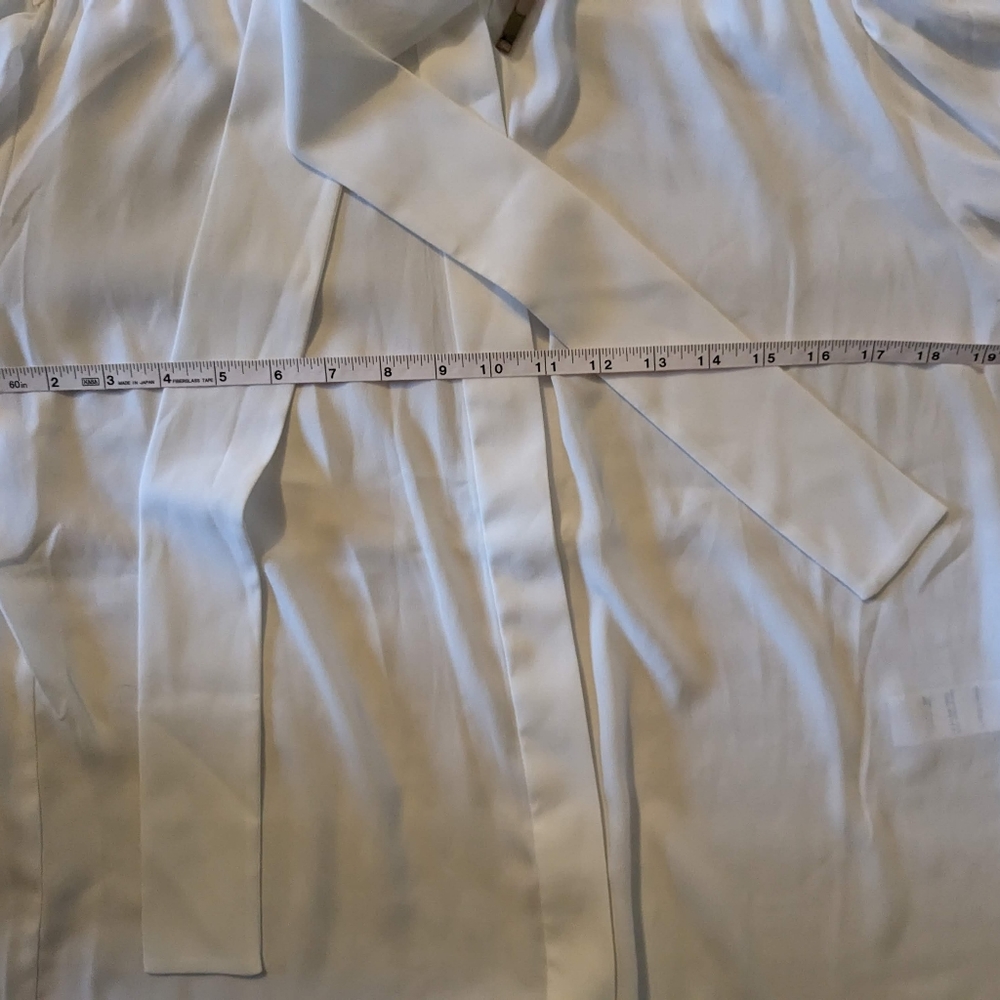 Louis Vuitton Uniforms Button Up Shirt White Women's Size 42 Made in Bulgaria - Picture 8 of 8